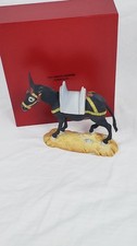 Franklin Mint Vatican Nativity Collection Donkey Ltd Edition VINTAGE MIB picture