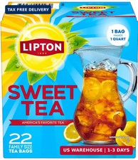 Southern Sweet Tea Iced Tea Drink Mix 22 Family Size Tea Bags 90.7g Box picture