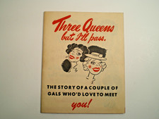 1944 BOOKLET FOR THE MILITARY SOLDIERS ON THE PERILS OF STD's WITH COMICAL SPIN picture