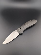 Benchmade 552 -  Griptilian Doug Ritter M390 Washed Blade Carbon Fiber -  BS-77 picture