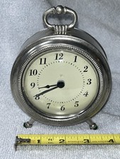 Match Pewter Clock Cosi Tabellini Clock Match Pewter Clock Italy, For Repair picture