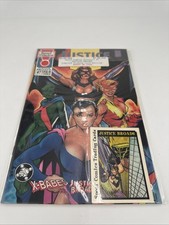Justice Broads #7 Adam Hughes cover Spoof Comics 1992 Trading Card Edition. RARE picture