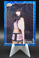 Topps Chrome 2026 X Jennie Blue Raywave Parallel /125 #14 picture