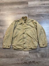 WW2 USGI M41 Field Jacket Sz 38L Salty Working Zipper VTG 40s READ picture
