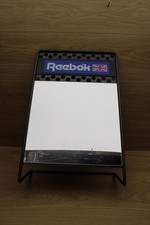 Vintage Reebok Shoe Store Display Mirror 1980s 90s Union Jack Advertising Sign picture