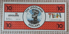 1999 LEGOLAND CALIFORNIA $10 Like Disney Dollar  LC0003162 Nice Used Condition picture