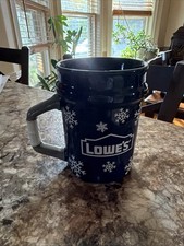Lowes Limited Edition 2025 Holiday Exclusive Mini Bucket Ceramic Coffee Mug picture