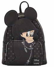Loungefly Disney Mickey Mouse Mini Backpack Bag - Black, Mini Size picture