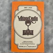 📚 Vintage Radio 1887-1929 Book by Morgan E. McMahon, Third Edition picture