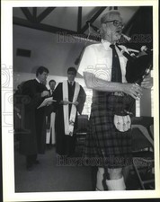 1990 Press Photo Dedication ceremony of the Northminster Presbyterian Church picture