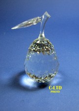 Vintage Swarovski Crystal : Glistening PEAR  ...  1992 with Box picture