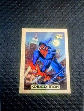 Spider-Man 1994 Fleer Marvel Masterpieces Bronze Holofoil #8 Walmart Rare picture