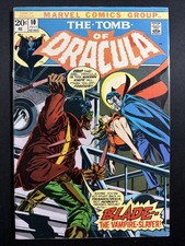 Tomb of Dracula #10 1973 Bronze Age Blade Marvel 1st Print Horror Fine+ *A18 picture