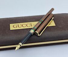 VTG Gucci Sherry Line Brown Fountain Pen picture