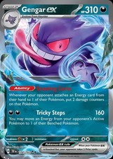 Pokemon Gengar ex Temporal Forces 104/162 Holo Rare NM picture