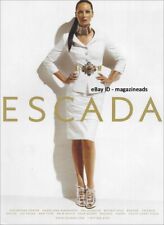 ESCADA 1-Page PRINT AD Spring 2009 CHRISTY TURLINGTON legs ankles feet picture