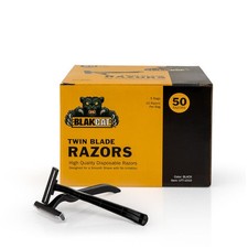BlakCat Premium Disposable Twin-Blade Razors - Tattoo Razors picture