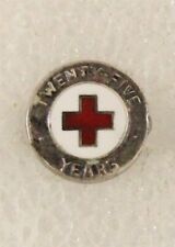 Red Cross: Twenty-Five Years, Sterling - c.1964 (lapel pin) picture