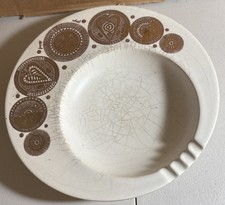 VINTAGE MCM GEORGE HYALYN 10” ASHTRAY picture