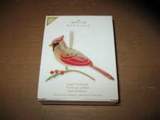 Hallmark Keepsake Lady Cardinal The Beauty Of Birds Special Edition 2010 picture
