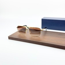 Louis Vuitton Z0259U Sunglasses Gold Metal Frame Brown Gradient Lens New w/ Box picture