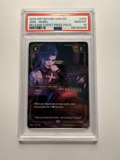 2025 RIFTBOUND: LEAGUE OF LEGENDS OGN-ORGINS #202 JINX - REBEL PSA 10 picture