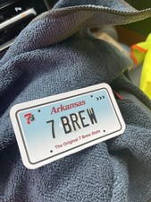 7 Brew Tag Sticker AR  Arkansas  picture