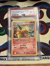 Charizard 1/99 Platinum Arceus Holo PSA 8 Graded 2009 Pokemon TCG English picture
