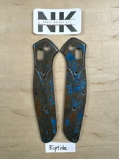 Nodak Custom “Riptide” Shipwreck Copper Benchmade 940 Osborne Handle Scales picture