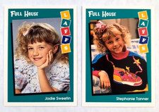 Lot of 2: 1991 Impel Laffs Full House Jodie Sweetin Rookie RC, Stephanie Tanner picture