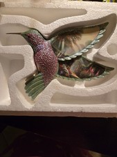 Bradford Exchange Thomas Kinkade Evening Majesty Eagle Wall Mounted Statue Decor picture