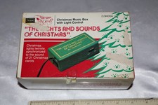 VTG Mr Christmas Sears The Lights and Sounds of Christmas Music Box 1980s Works picture