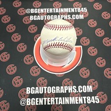 Mookie Wilson Signed New York Mets OMLB Baseball Autographed AUTO Beckett picture