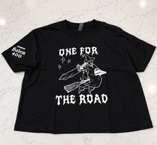 Dunkin’ Salem Halloween 2026 One For The Road Witch Boxy Crop T-Shirt RARE Large picture