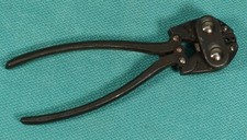 Vintage H. K. Porter BELL SYSTEM 6-inch Compound Lever Crimping Pliers picture