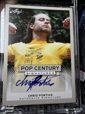 2013 Leaf Pop Century Autograph Auto Chris Pontius /25 picture
