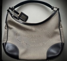Prada Jacquard Hobo Shoulder Bag picture