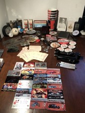 Junk drawer lot Vintage Modern Chevy Coca-Cola Indiana Watch Allison Bengals picture