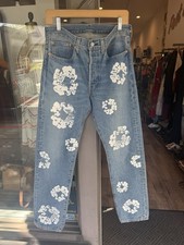 Levi's x Denim Tears Floral Print Rare Collaboration Model Limited Edition 31/32 picture