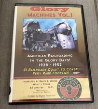 HERRON RAIL DVD: Glory Machines Volume 1 - Rare 1928-1952 Film Railroading TRAIN picture