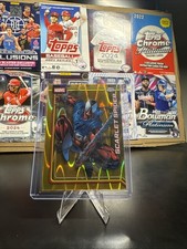 2026 Topps Chrome Marvel Comics Scarlet Spider #146 Gold RayWave Refractor /50 picture