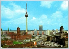 East Berlin Germany Capital of the GDR - Iconic Berlin TV Tower (6X4in) Postcard picture