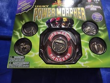 Bandai Legacy Mighty Morphin Power Rangers Power Morpher Die-Cast Lights/Sounds picture