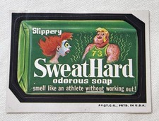 SweatHard Soap -- 1973 Topps Wacky Packages Series 3 picture