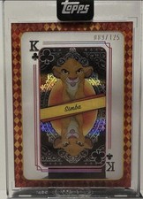 Disney Topps 2025 Mint Simba Playing Card 89/125 picture