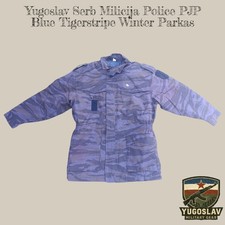Yugoslavia/Serbia/Bosnia/Balkan Police PJP Blue Tigerstripe Field Jackets  picture