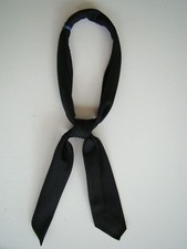USN US NAVY ENLISTED & PETTY OFFICERS DRESS WHITES NECKERCHIEF FLAT NOT ROLLED* picture