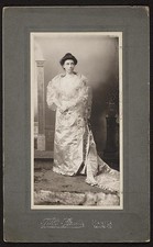 Manila Philippines Helen Herron Taft 1900s Filipina Costume Studio Portrait picture