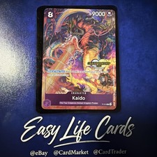 P-010 Kaido CS 2023 Celebration Championship Stamp One Piece TCG English Card picture