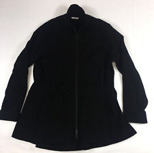 Akris Punto Black Full Zip 95% Wool Women’s Jacket Size 8 picture